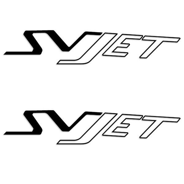 Lamborghini Aventador "SVJET" Super Veloce Logo Decals decal kit, sv, superveloce, graphics