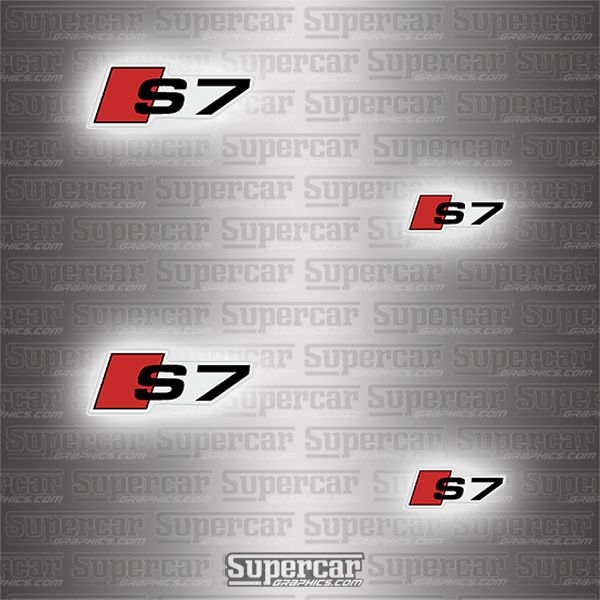 Audi S7 Brake Caliper Decals - Any Color! 