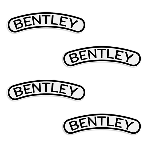 Bentley Brake Caliper Decals - Any Color! 