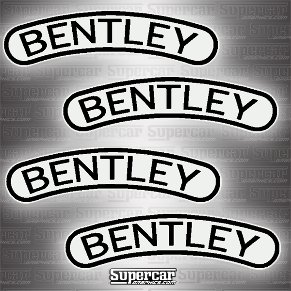 Bentley Brake Caliper Decals - Any Color! 