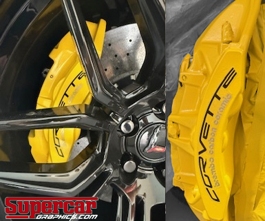 Corvette ZR1 Brembo Carbon Ceramic Brake Caliper Decals  - BCD-COR-ZR1