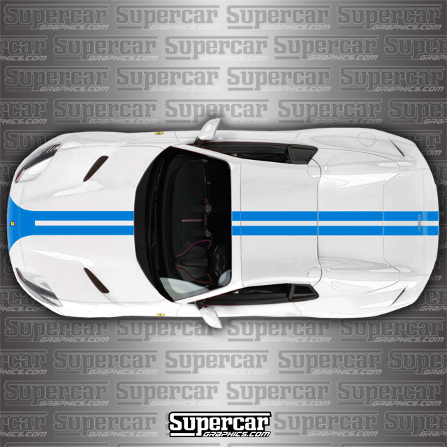 Ferrari 812 GTS Dual Stripe Kit - F-812-GTS-DS