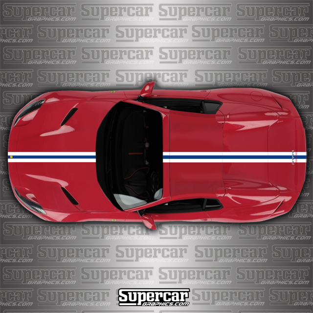 Ferrari 812 GTS Racing Stripe Kit - F-812-GTS-RAC