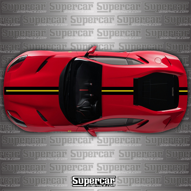 Ferrari 812 Superfast Center Stripe Kit - F-812-SF-CSK