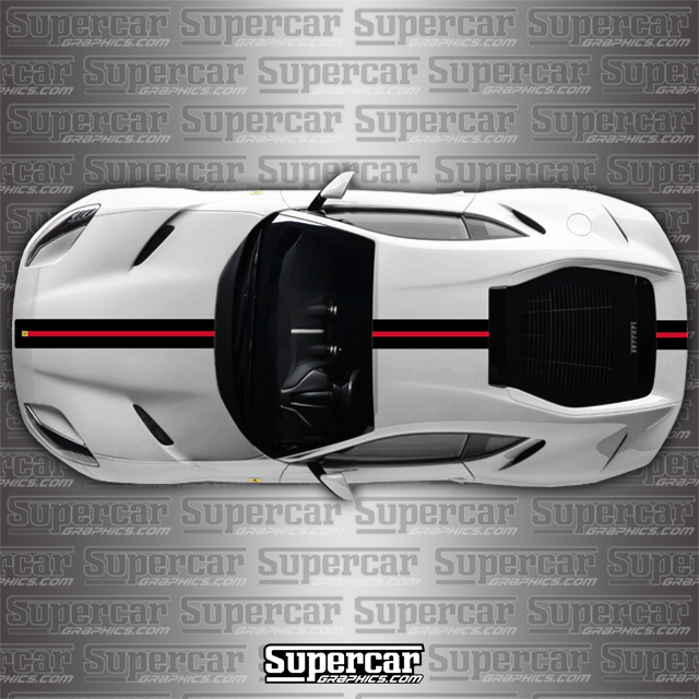 Ferrari 812 Superfast Center Stripe Kit super fast, striping, decal, decals