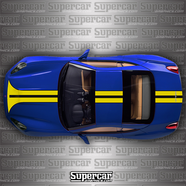 Ferrari California Custom Style 7 Stripe Kit - FER-CAL-S7