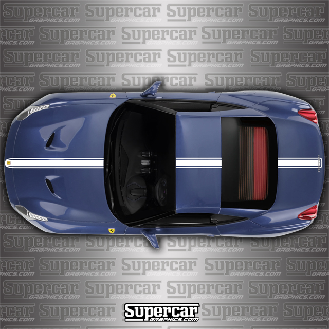 Ferrari California T Center Stripe Kit - F-CAL-T-CSK
