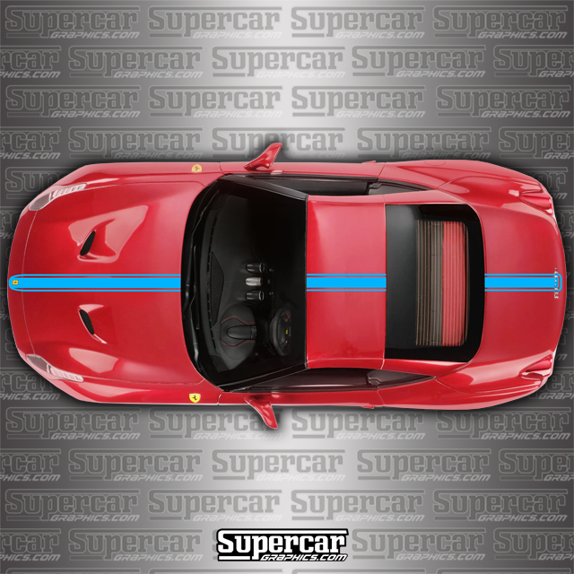 Ferrari California T Center Stripe Kit - F-CAL-T-CSK