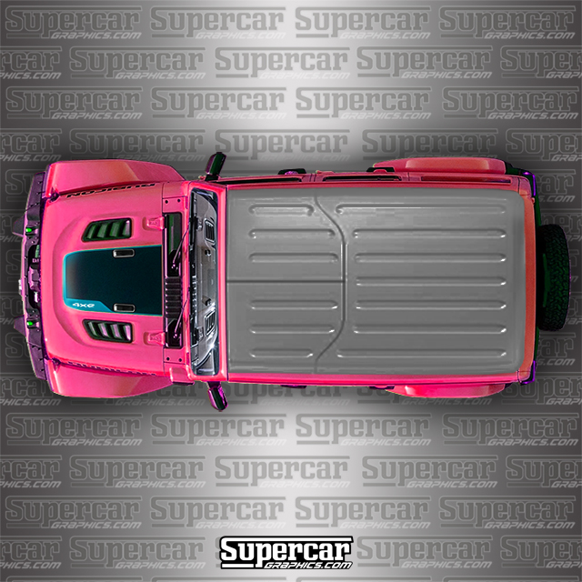 Jeep Wrangler JL 4xe Hood scoup Graphic - Any Color!  - JEP-WRG-H-4xe