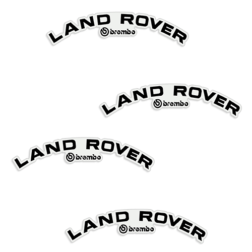 Land Rover Brembo Brake Caliper Decals - Any Color! 