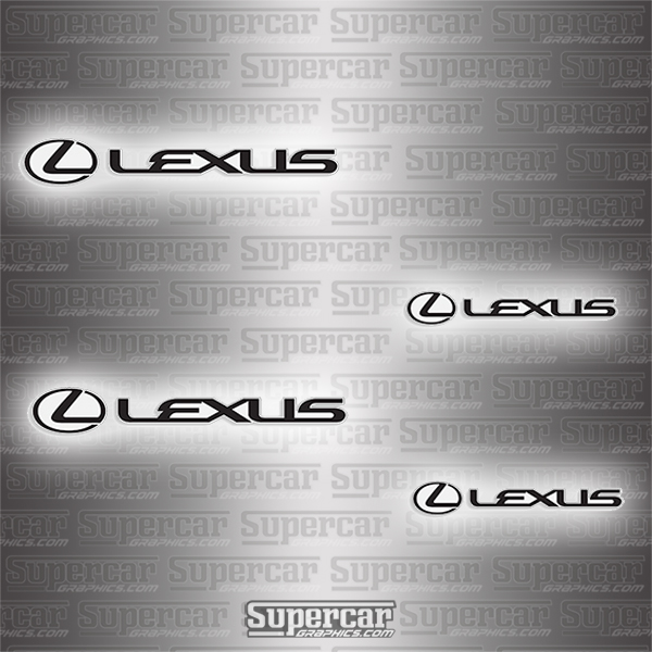 Lexus Brake Caliper Decals - Any Color! 