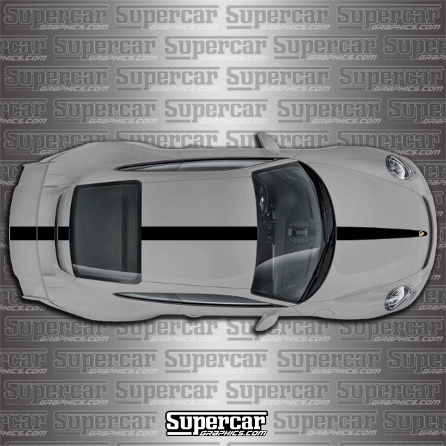 Porsche 911 Center 6" Stripe Kit - POR-911-CSK6-1C