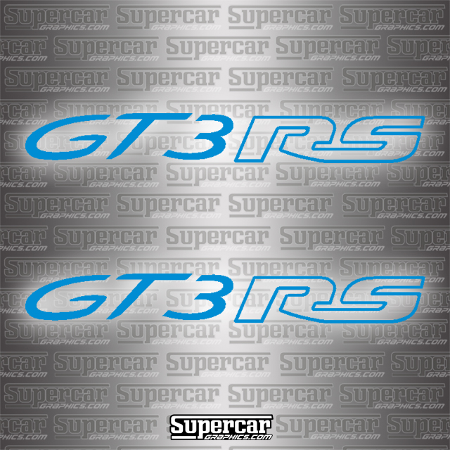 Porsche 911 "GT3RS" Door Decal Kit (Version 2) - POR-911-GT3RS-DD-V2
