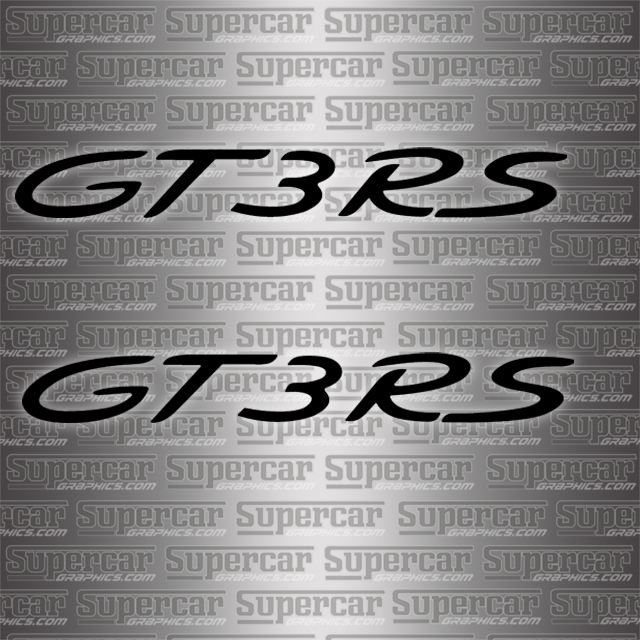 Porsche 911 "GT3RS" Full Decal Kit  - POR-911-GT3RS-FULL