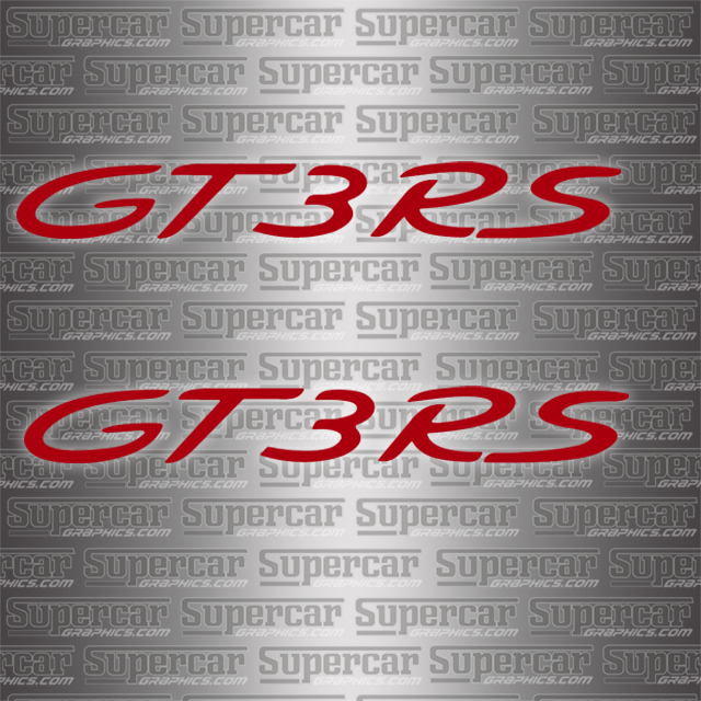 Porsche 911 "GT3RS" Full Decal Kit  - POR-911-GT3RS-FULL