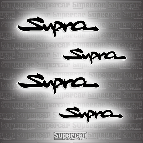 Toyota Supra Brake Caliper Decals - Any Color! 