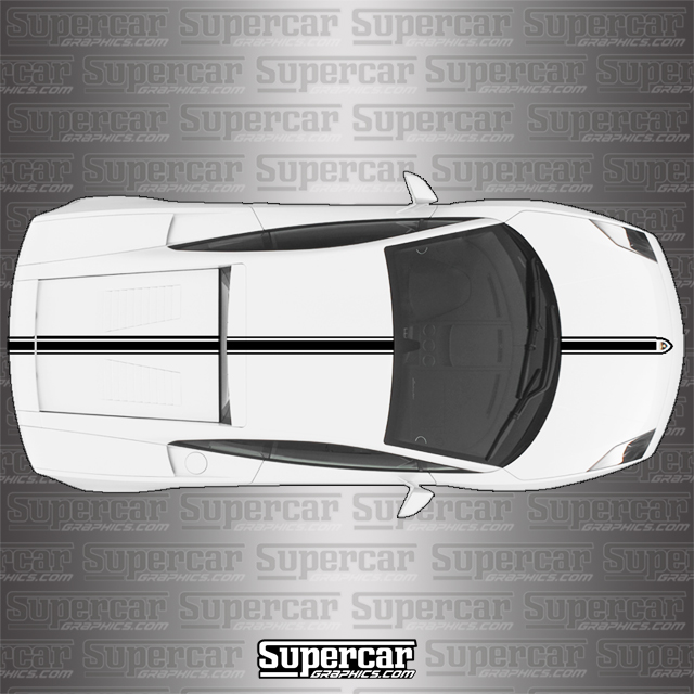 Lamborghini Gallardo Coupe Performance Stripe (1 - Color) - L-GAL-PER-COU